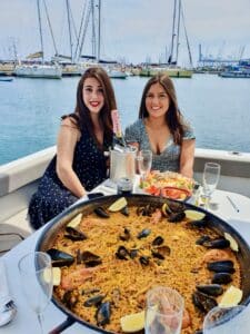 paella en velero