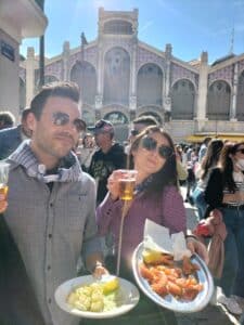 tapas en el Mercado Central