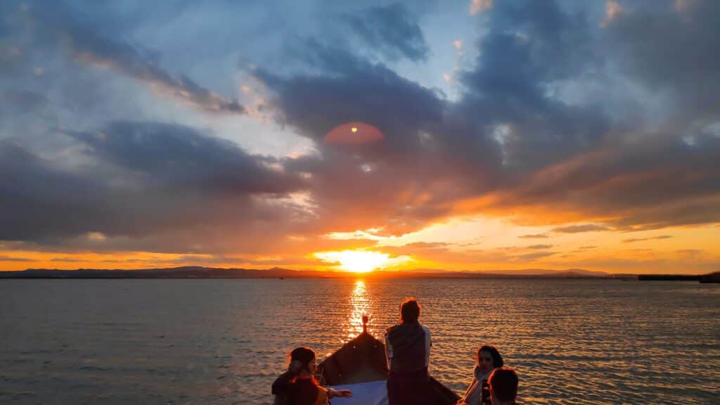 puesta de sol albufera