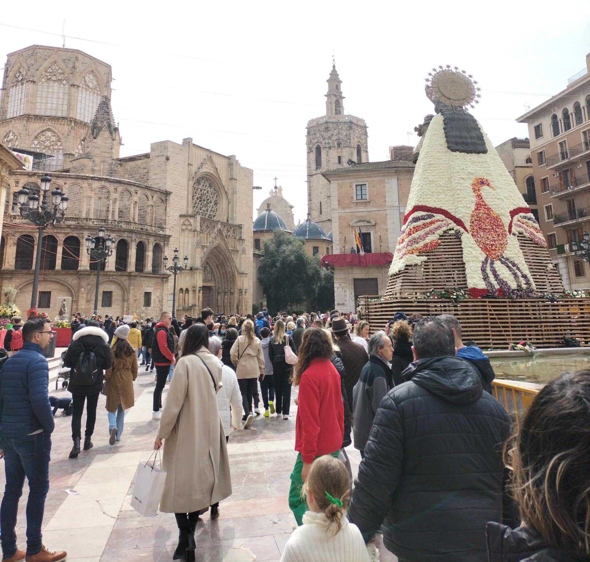 Plaza de la virgen Valencia