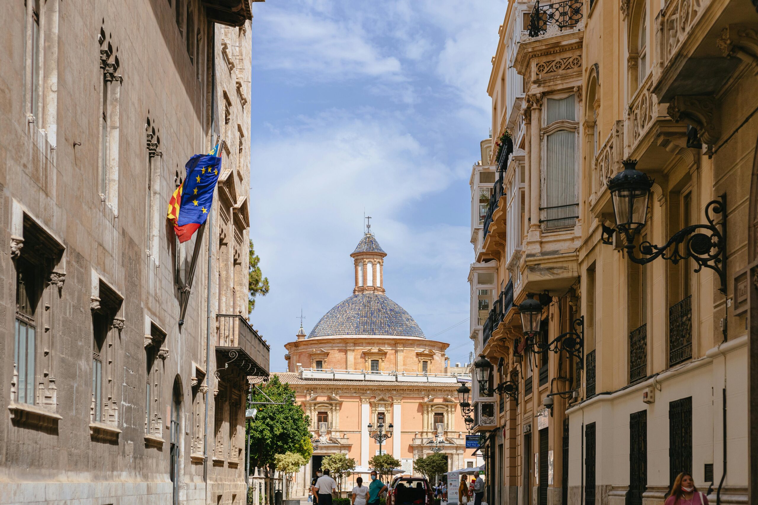 blue dome in valencia
