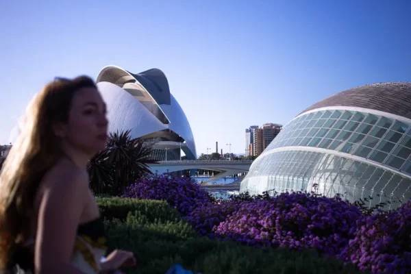 Hemisfèric en la Ciudad de las Artes y las Ciencias Valencia