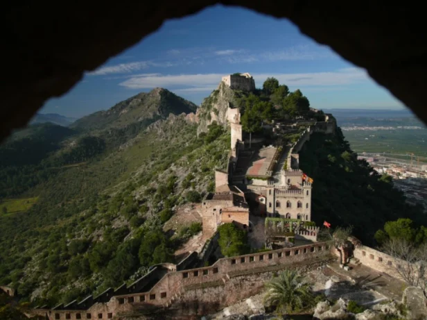 View of the castle of Xátiva